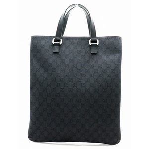 Gucci GG Tote Book Bag Black
